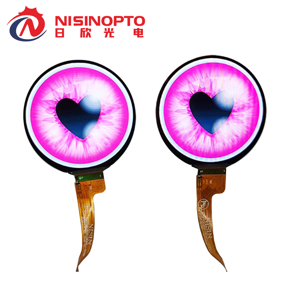 1.5寸360*360一芯双屏机器人表情液晶屏